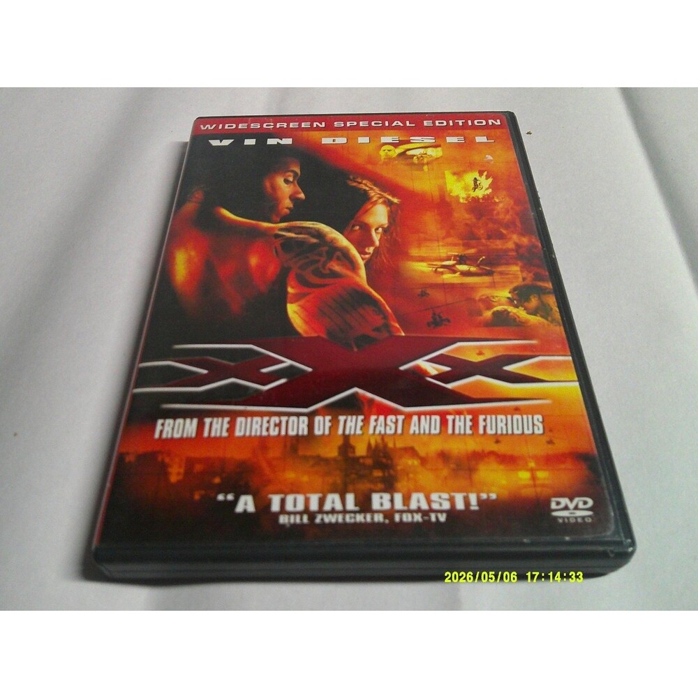 xXx (2002) Widescreen Special Edition DVD Vin Diesel Action Thriller Movie